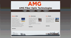 Desktop Screenshot of amgfiberoptictechnologies.com